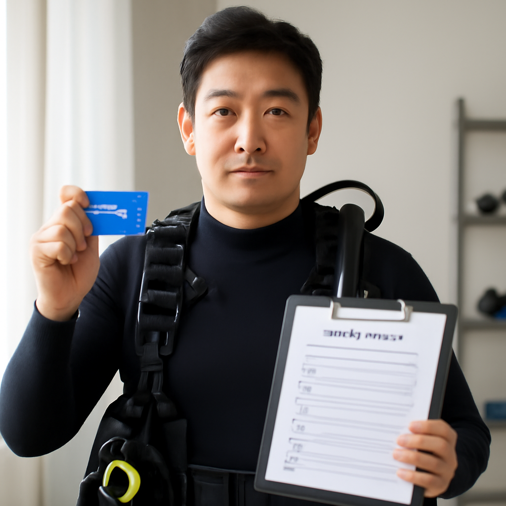 스쿠버다이빙자격증 대표 이미지